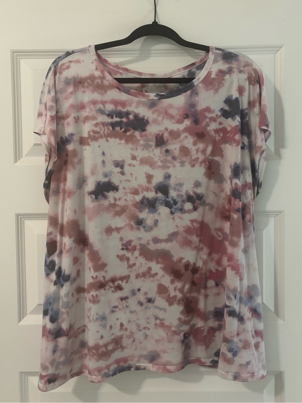 Tie-Dye Short Sleeve Workout Tee